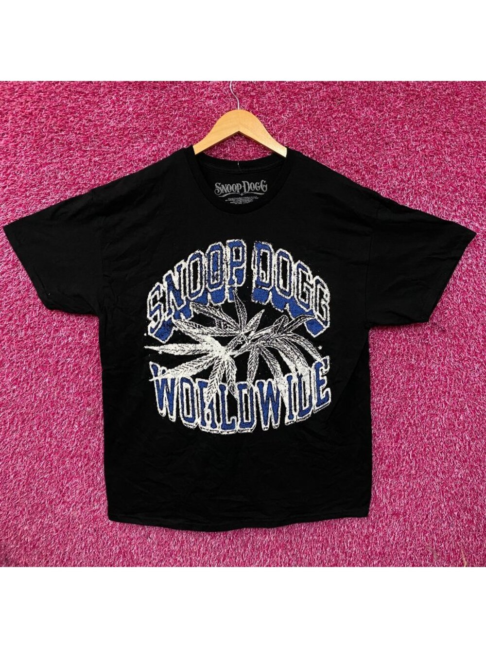 Snoop Dogg Worldwide Graphic Hip Hop T-Shirt XL